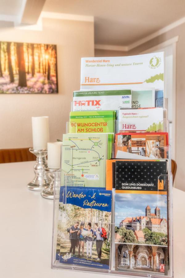 Ferienwohnungen Ziesing Am Schlossberg Quedlinburg Exteriör bild