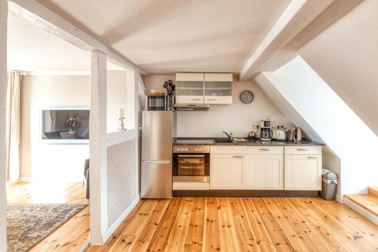 Ferienwohnungen Ziesing Am Schlossberg Quedlinburg Exteriör bild