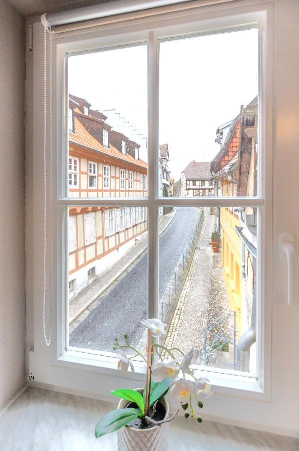 Ferienwohnungen Ziesing Am Schlossberg Quedlinburg Exteriör bild
