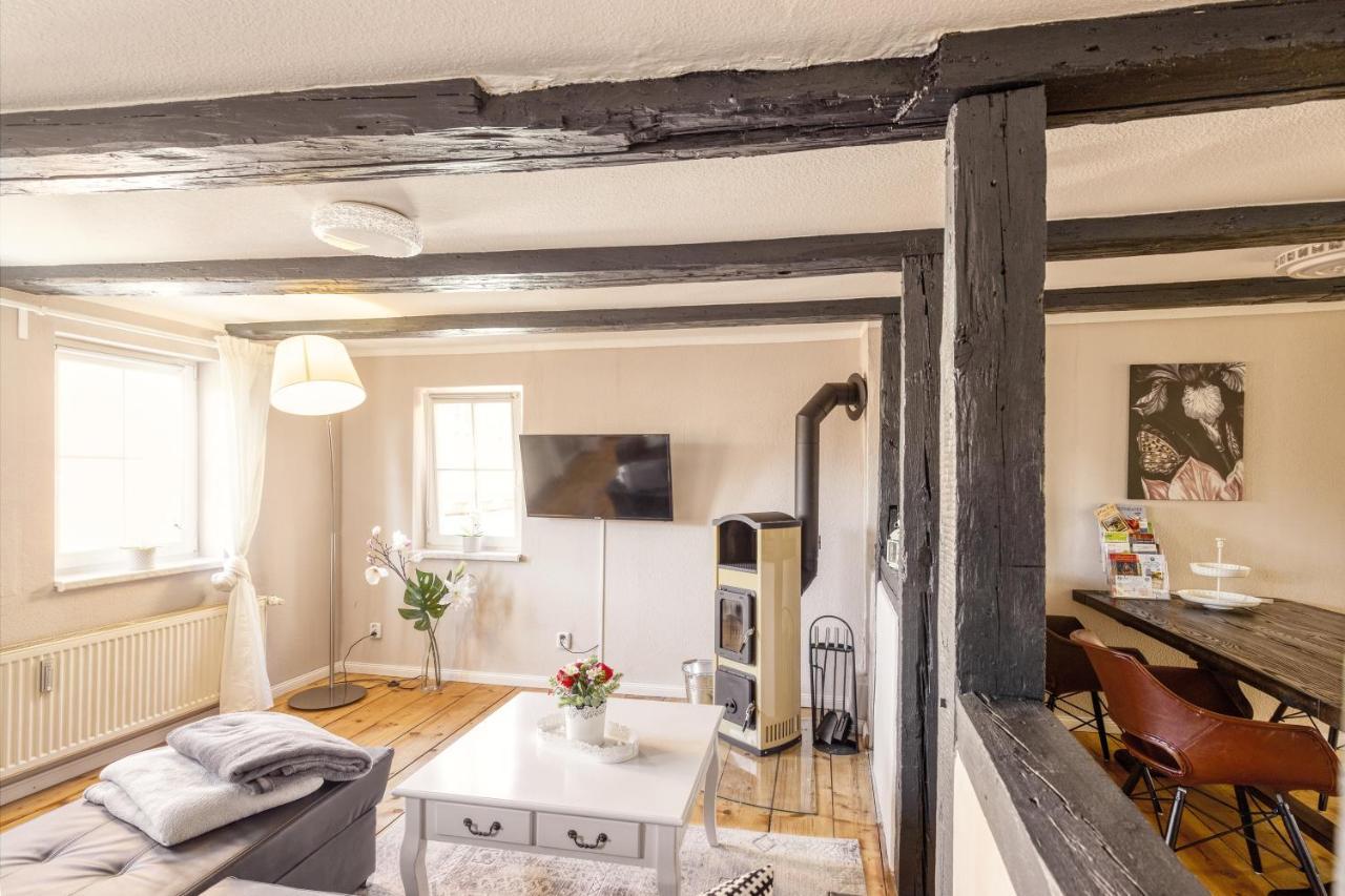Ferienwohnungen Ziesing Am Schlossberg Quedlinburg Exteriör bild